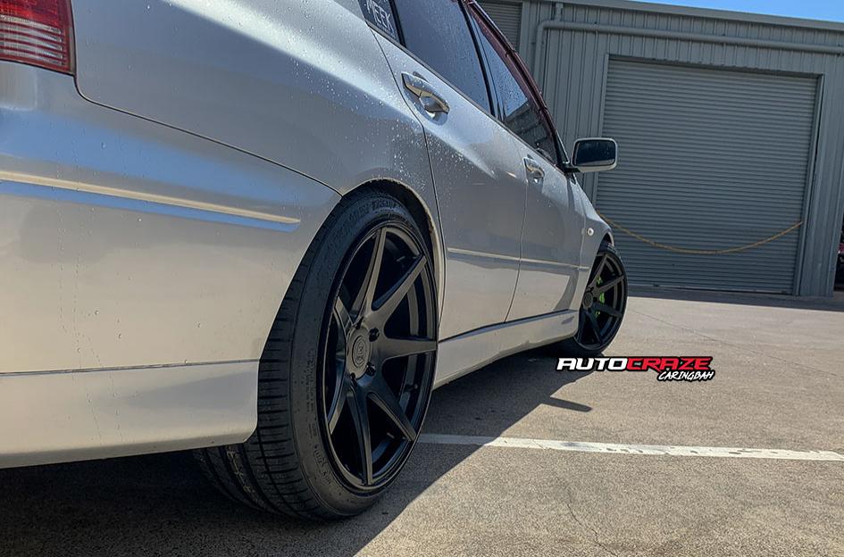 MITSUBISHI LANCER RS2 MATTE BLACK
